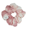 Regular Sakura Scrunchie. An average sized tie dye baby pink scrunchie. 