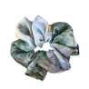 Regular Arielle Scrunchie. An average sized renaissance inspired floral rayon scrunchie. 